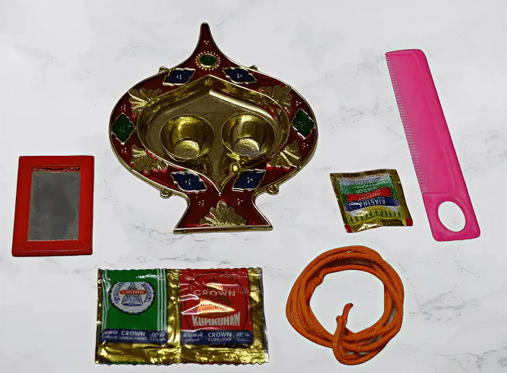 Paan Haldi Kumkum Platter Combo 1pc
